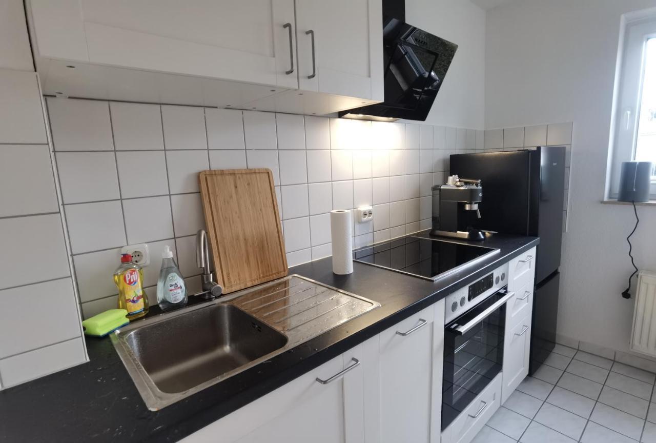 Arbeitsplatz, Balkon, Tiefgarage Naehe Neue Messe Lejlighed Leipzig Eksteriør billede